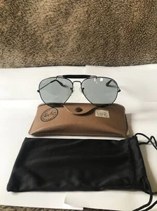 Ray-Ban B&L U.S.A 62-14 Photochromic Blue/Grey Lenses Aviator 80s Sunglasses - Picture 1 of 24