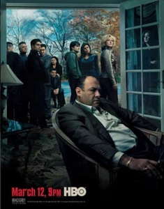 Sopranos Unframed 11x17 Poster On Card Stock. - Picture 1 of 2