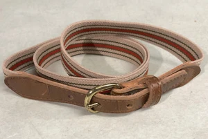 Cinturón de moda elástico de cuero y talla única de tres rayas para mujer - Imagen 1 de 4