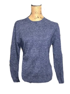 J Crew Womens Long Sleeve Regular Fit Medium Blue - Picture 1 of 3