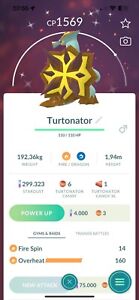 Shiny Turtonator - mini P T C 150k stardust