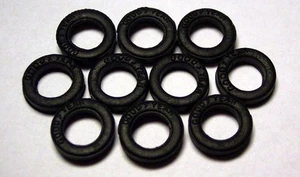 Aurora AFX magnatraction Silicon tires 10 pneus avant 0-Ring Good Year neufs - Imagen 1 de 1