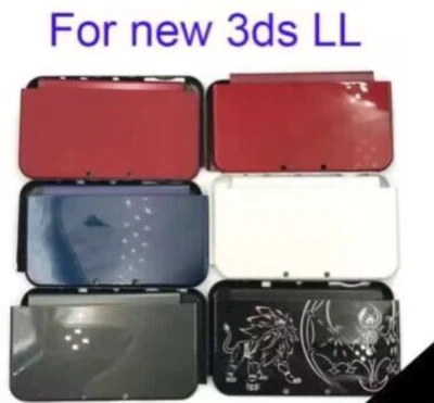 1Set Top Bottom Housing Shell Cover Case Replacement for New 3DS XL LL - 7Colors - Image 1 of 2