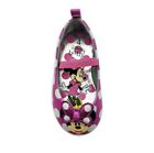 Disney Minnie Mouse Baby Girl Pink/White Polka Dot Ballet Flats Size 4