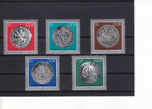 DDR MNH ** 3040-4 SC 2562-6 Historical Coins - Picture 1 of 1