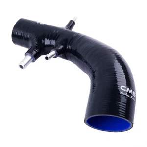 FOR Alfa Romeo MiTo QV Abarth Punto Evo Silicone Air Intake Induction Hose Black - Imagen 1 de 8