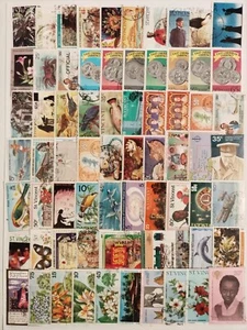 St. Vincent Stamps - 63 Diff. All Large Commemorative 1965 Onward F/VF Used - Picture 1 of 1