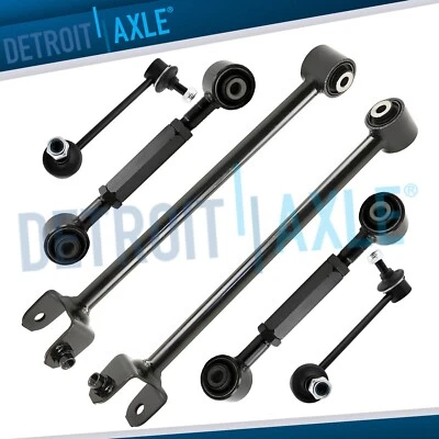 Rear Upper & Lower Control Arms + Sway Bars Kit for Acura TL TSX Honda Accord - Image 1 of 4