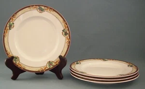 Mikasa Maxima Breckenridge CAM19 Salad Plates Set Of 4 China Japan-E Berries - Picture 1 of 7