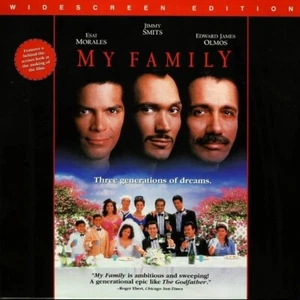 MY FAMILY WS AC3 CC NTSC N&S LASERDISC Jimmy Smits,Esai Morales,E.James Olmos - Imagen 1 de 1