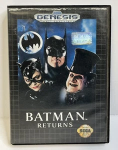 Batman Returns (Sega Genesis, 1992) No Manual Tested Works - Picture 1 of 6
