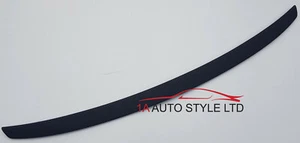 Negro mate maletero alerón alerón labial para Audi A6 berlina C7 4G 2011-2018 - Imagen 1 de 6