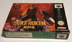 Nintendo 64 DUKE NUKEM 64 PAL UK 1th EDITION 100% AUTHENTIC BRAND NEW- RARE! - Picture 1 of 11