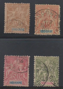 FRANCE COLONIES INDOCHINE YT 11 12 13 15 / 85€ - Picture 1 of 1