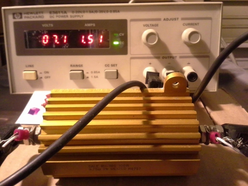 Adjustable Lab Power Supply 35V 1.5A max WORKS GREAT! Constant current HP E3611A - Image 1 of 4