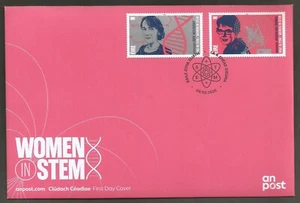 2025 IRELAND 3rd ISSUE WOMEN IN STEM FDC-BUREAU - Picture 1 of 1