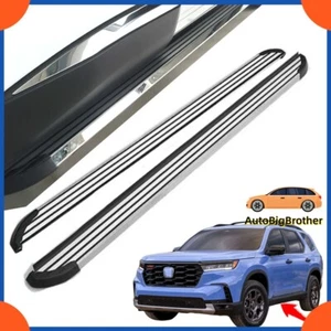 Fits for Honda pilot 2023 2024 2Pcs Running Boards Side Steps Pedals Nerf Bar - Picture 1 of 6