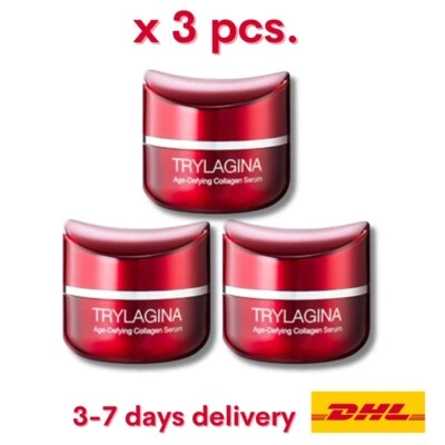 x3 TRYLAGINA Ultimate Collagen Serum 12x Anti-Aging Wrinkle Treatment Whitening - Image 1 of 4