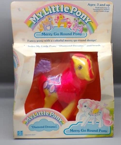 Hasbro My Little Pony 1988 vintage Merry Go Round Diamond Dreams sellado MLP G1! - Imagen 1 de 7