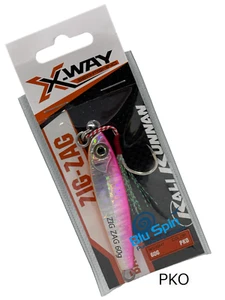 KALIKUNNAN X-Way Back Jig Catch Zig Zag Munito di 1 Amo 60gr  Colore: PKO - Imagen 1 de 1