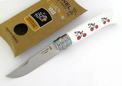 Opinel RARE No 8 TOUR DE FRANCE Limited Edition POLKA DOT SandvikStainless Knife