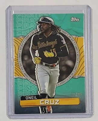 2023 Topps RIP ONEIL CRUZ UNRIPPED #'d /35 Card #63 TAKE A L@@K! - Image 1 of 3