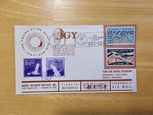 Rocket Mail FLOWN Cover | USA EZ 56 01/01/1964 - Bild 1 von 2