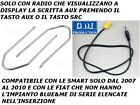 Cable Only Audio Aux IN MP3 IPHONE Galaxy S2 S3 Fiat Grande Punto 500 159