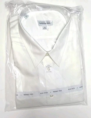 Joseph & Feiss Dress Shirt Long Sleeve White Non-Iron 20• 36/37 Non Iron Wrinkle - Image 1 of 2