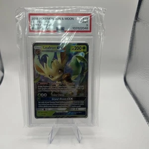 Pokémon Sun & Moon Leafeon GX 2018 PSA 9 como nuevo #13 - Imagen 1 de 2