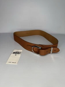 Ralph Lauren Gürtel Damen mittelbraun Leder Steigbügelschnalle Italy TOP - Bild 1 von 9