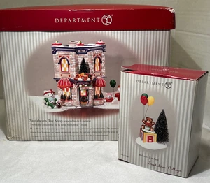 DEPT 56 SANTABEAR'S TOY SHOP SET OF 3  SANTABEAR VILLAGE SERIES #56.05825 LOT - Picture 1 of 16