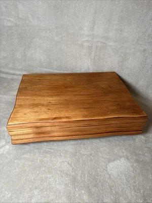International Silver Wooden Silverware Flatware Storage Box Chest Anti-Tarnish - Image 1 of 4