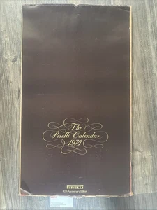 Vintage 1974 Pirelli Calendar 10th Anniversary Edition 31”x18” Original Box - Picture 1 of 15