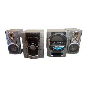 Sharp CD-SW200 5-CD Mini-Komponenten-System mit blinkendem Subwoofer - Bild 1 von 6