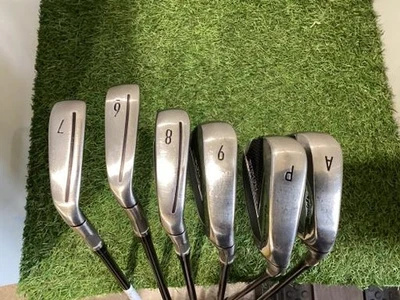 TaylorMade Stealth Iron Set 6-9,Pw,Aw 6pc Flex Regular TENSEI RED TM60 Graphite - Image 1 of 4