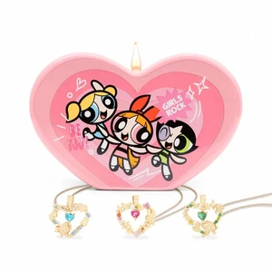Vela tarro corazón The Powerpuff Girls™ | Velas para mujeres San Valentín madres... - Imagen 1 de 4