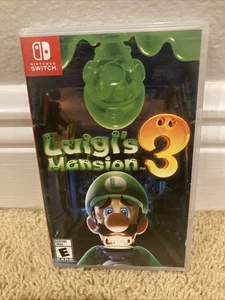 Auténtico estuche de repuesto SOLO para LUIGI'S MANSION 3 - Nintendo Switch Box - Imagen 1 de 4