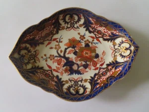 Antique (1806-1825) Royal Crown Derby Kings Imari 9 1/4" Oval Dish - Picture 1 of 7
