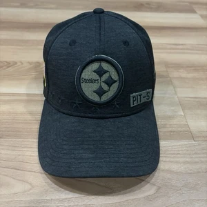 Gorra flexible Pittsburgh Steelers New Era 39THIRTY Salute To Service 2020, talla S/M - Imagen 1 de 6