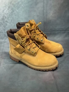 Timberland 6 Inch Waterproof Boot Wheat Nubuck Premium Size 5.5 - Bild 1 von 13