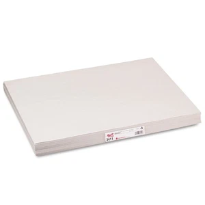 Pacon 3411 30 lbs. 18" x 24" Zeitungspapier Papier - weiß (500/Packung) Neu - Bild 1 von 1