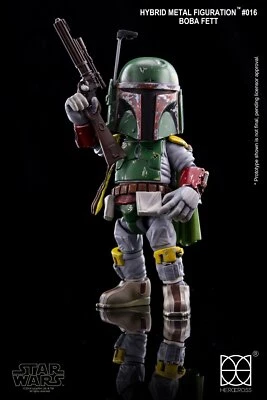 HERO CROSS STAR WARS HMF-016 BOBA FETT ACTION FIGURE NEW SEALED U.S. - Image 1 of 3