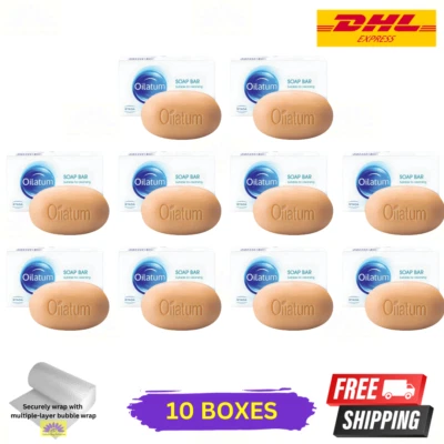 10件装油脂香皂棒100克干性肌肤温和洁面保湿-特快 — 第 1/4 张图片