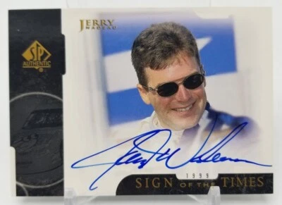 1999 SP Authentic JERRY NADEAU Sign of the Times Auto NASCAR Winston Cup #JN - Image 1 of 4