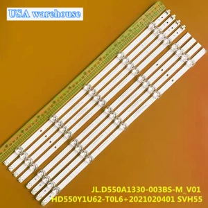 LED strips For Hisense 55A6GTUK 55R6G 55A6G 55R6095G5 Toshiba 55C350KU SVH550FA1 - Picture 1 of 4