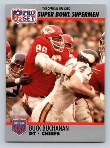 1990 Pro Set 81 Buck Buchanan Kansas City Chiefs - Picture 1 of 2