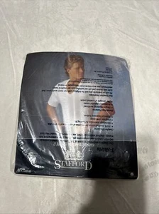 Nuova maglietta Stanford scollo a V tutto cotone uomo taglia M 38-40 confezione da 3 - Foto 1 di 9