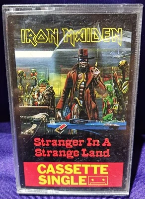 IRON MAIDEN Stranger In A Strange Land Cassette SINGLE EMI 1986 Pre-Owned-Import - Image 1 of 4