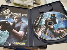 Resident Evil 4 (Sony PlayStation 2 PS2, 2005) Black Label CIB - Complete Manual